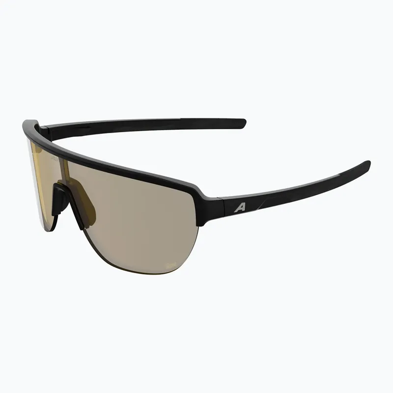 Sluneční brýle Alpina Frame 2.0 Q-Lite black matt/yellow Sleva