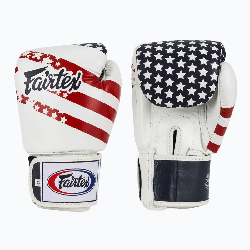 Boxerské rukavice Fairtex Universal "Tight-Fit" Design USA white Nakupujte Hned