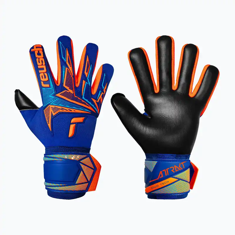 Brankářské rukavice Reusch Attrakt Freegel Duo NC sharp blue/shocking orange/black Aktuální