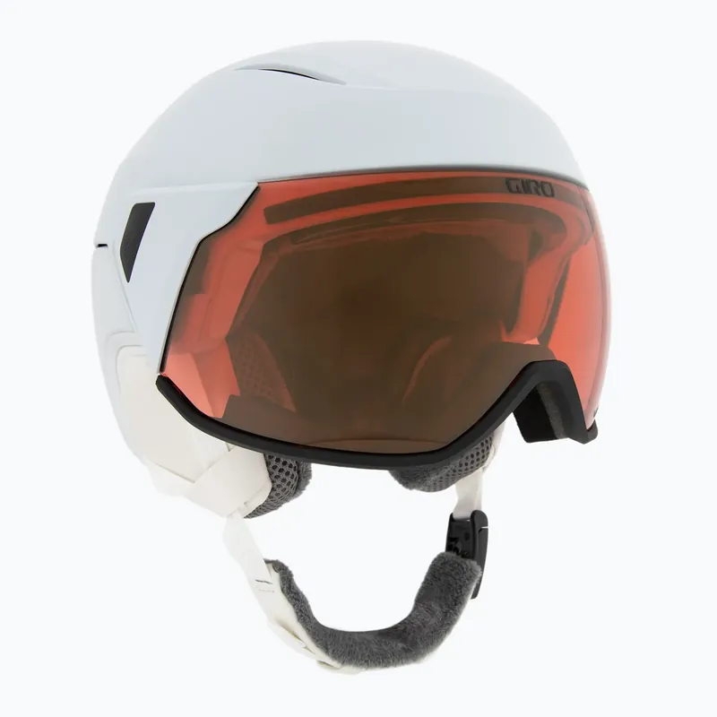 Nová Kolekce Dámská lyžařská helma Giro Aria Spherical Mips W matte white/vivid copper
