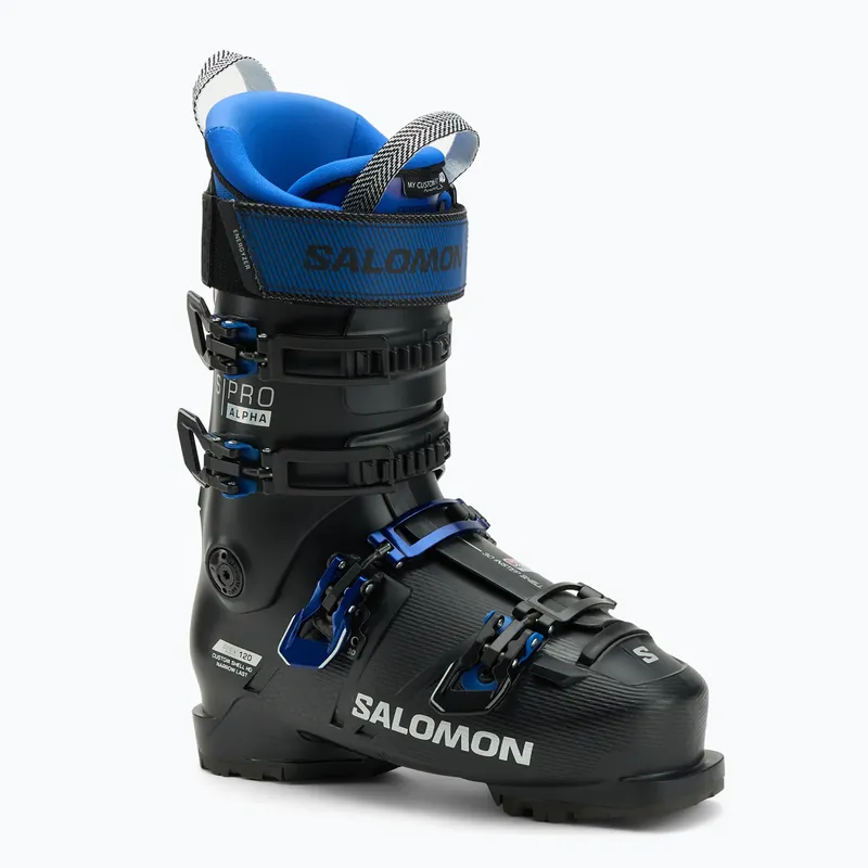Pánské lyžáky Salomon S/Pro Alpha 120 GW black/race blue/race blue Aktuální