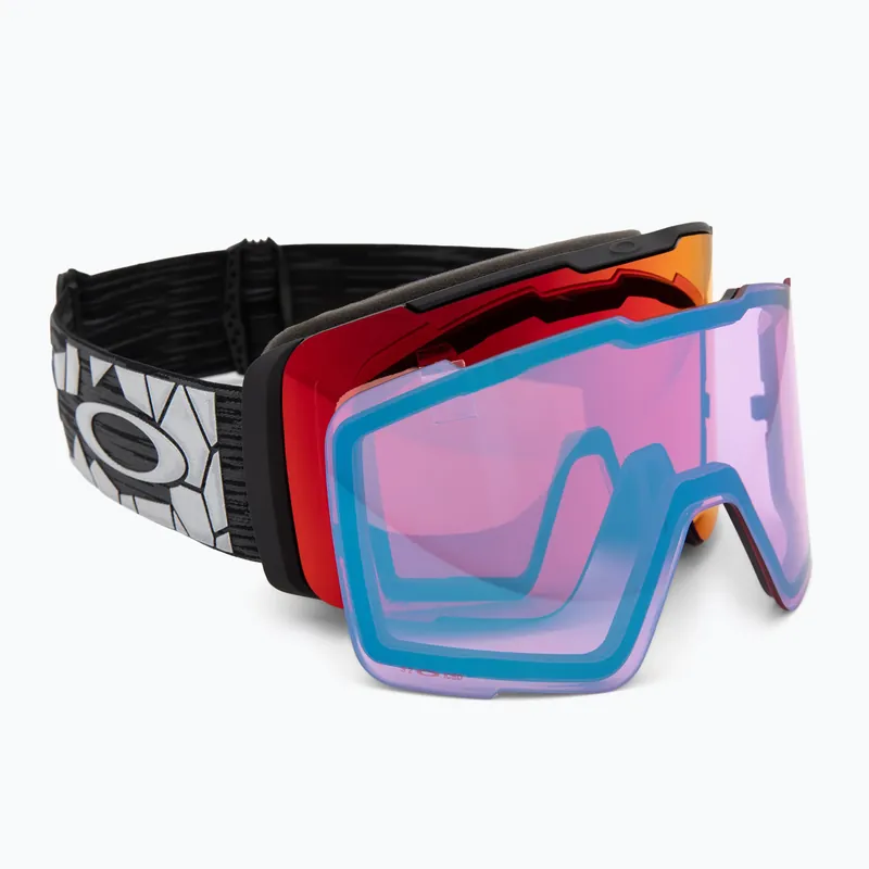Lyžařské brýle Oakley Line Miner Pro L black reinforce/prizm torch/prizm iced Super Cena