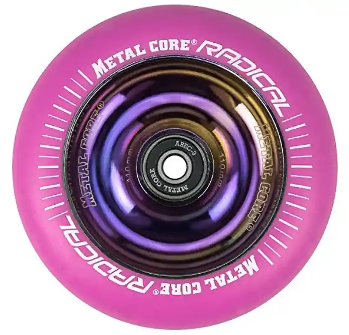 Metal Core Radical Rainbow 110 mm kolečko růžové Přímo Od Výrobce