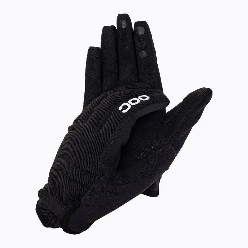 Vysoce Kvalitní Cyklistické rukavice POC Resistance Enduro Adj uranium black/uranium black
