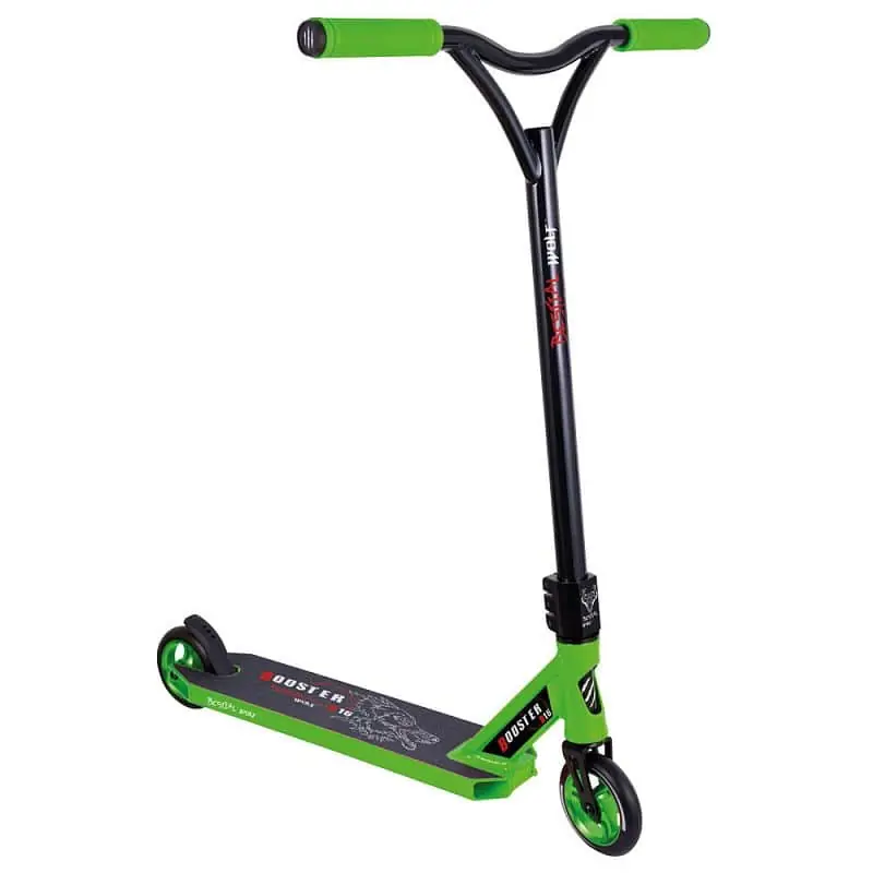 Must-Have Bestial Wolf Booster B16 zelená freestyle koloběžka