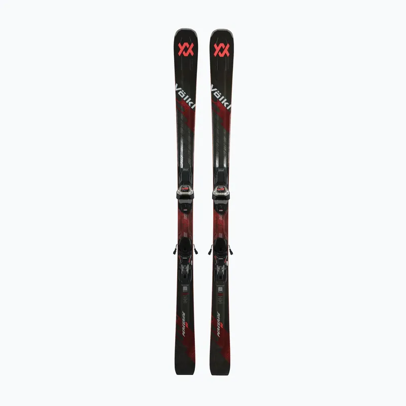 Omezená Nabídka Sjezdové lyže Völkl Peregrine 80 + vázání Lowride 12 TCX black/red
