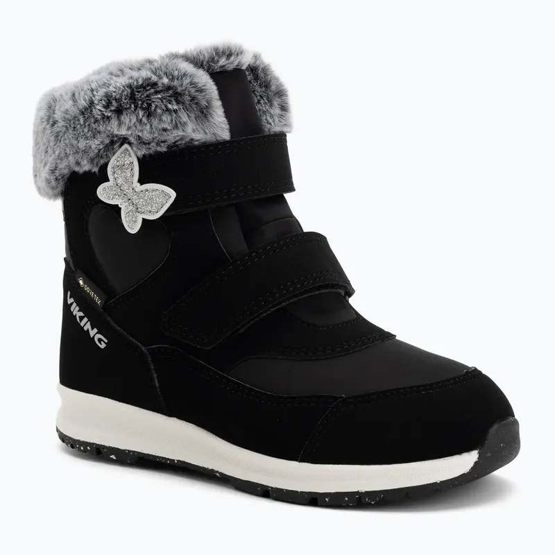 Autentický Dětské sněhule Viking Footwear Belle Butterfly Warm GTX 2V black