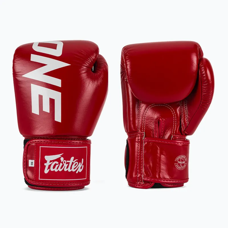 Boxerské rukavice Fairtex ONE X Fairtex Boxerské red Sezónní Sleva