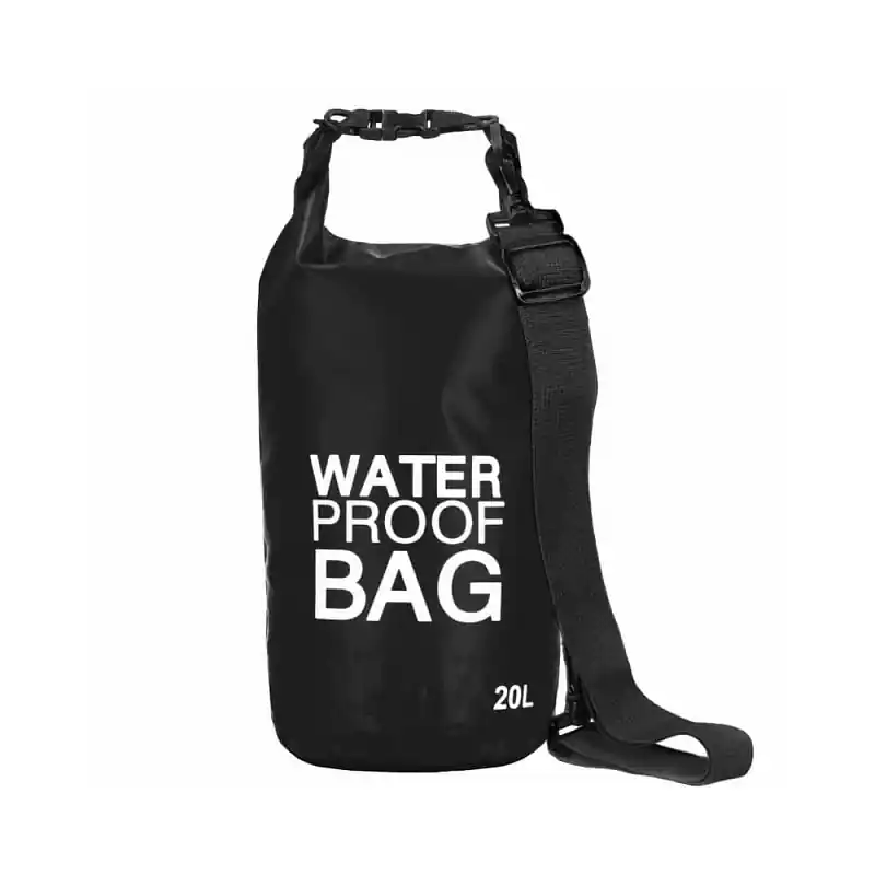 Speciální Cena Nepromokavý vak 20l SPRINGOS WATER PROOF BAG černý