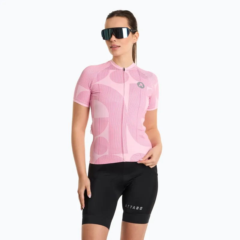 Bezpečná Platba Dámský cyklistický dres ATTABO Vites WMNS pink