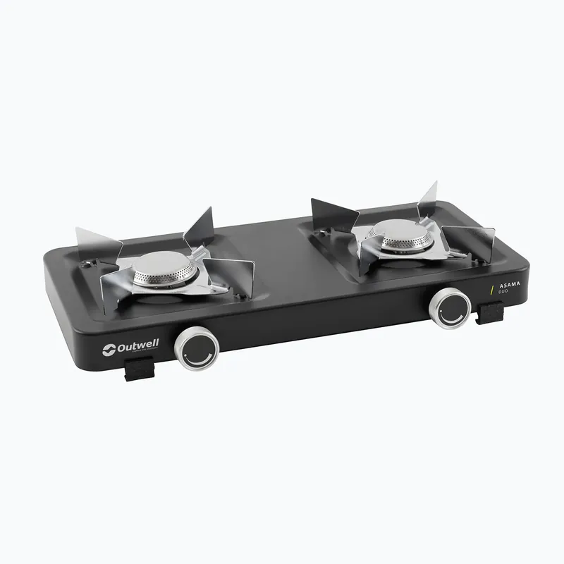 Turistický vařič Outwell Asama Duo black Novinka Speciální Cena