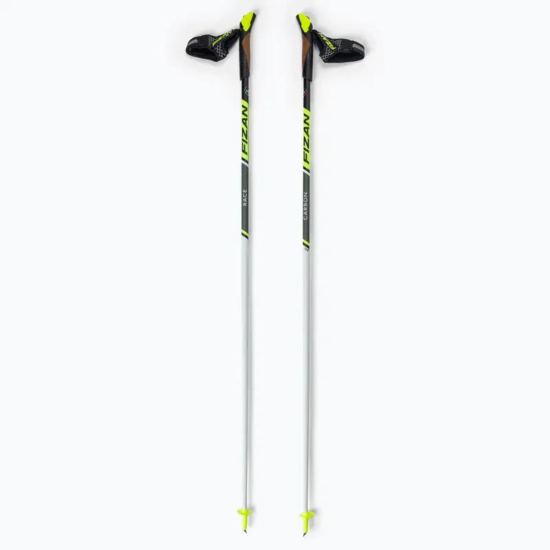 Akční Cena Hole na nordic walking FIZAN Race Carbon žluté S20 CA02