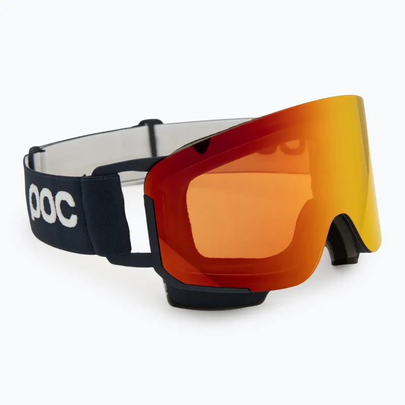 Značkový Lyžařské brýle POC Nexal apatite navy/partly sunny orange