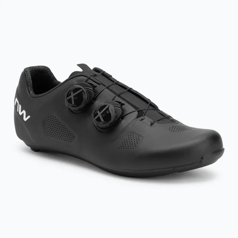 Pánské cyklistické tretry Northwave Revolution black/white Nejlepší Volba