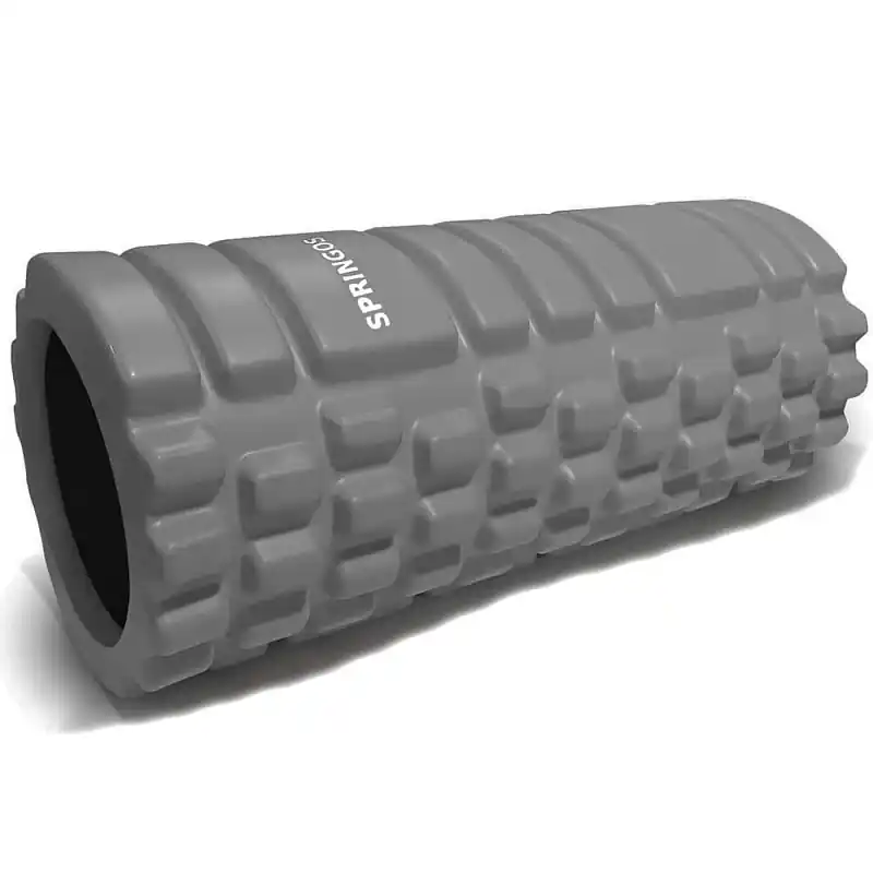 Novinka Masážní válec SPRINGOS YOGA ROLLER šedý