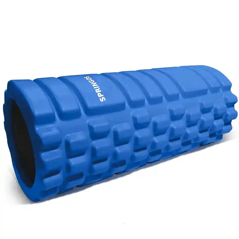 Masážní válec SPRINGOS YOGA ROLLER modrý Aktuální