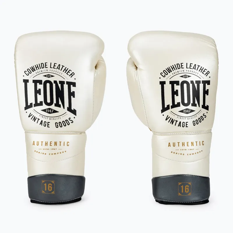 Must-Have Boxerské rukavice LEONE 1947 Authentic 2 bílé