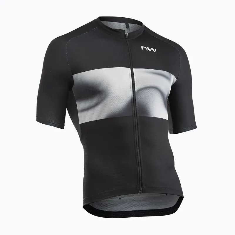 Nová Kolekce Pánský cyklistický dres Northwave Force Evo black/light grey