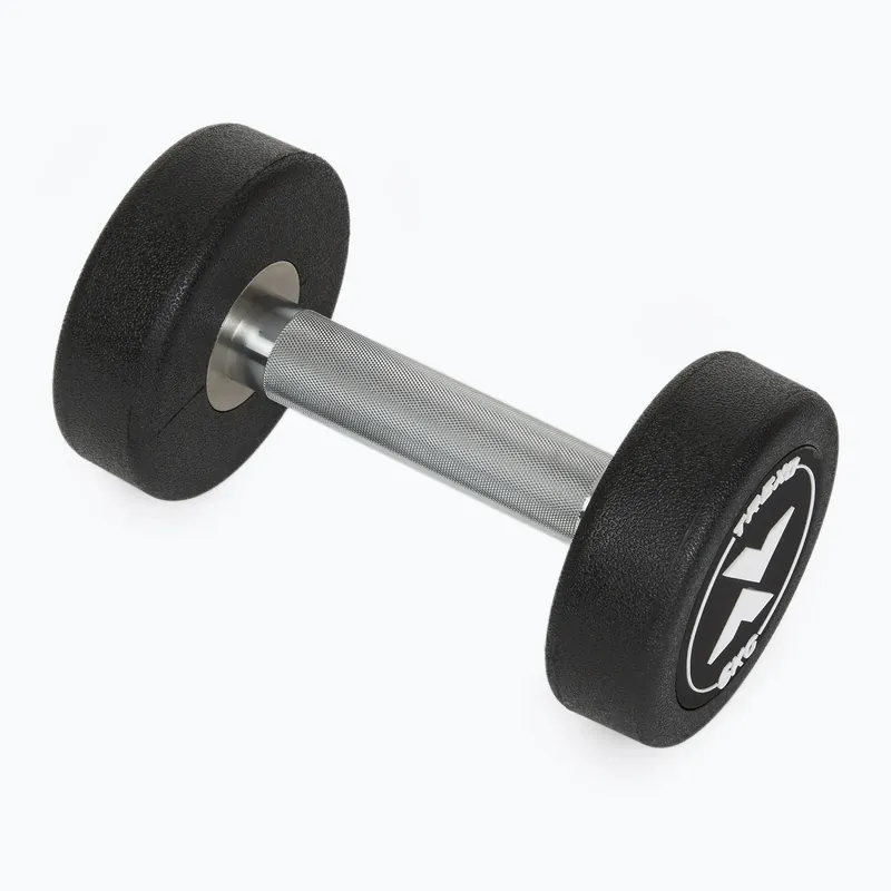 Aktuální Pogumovaná litinová činka XTREXO Pro 6 kg black
