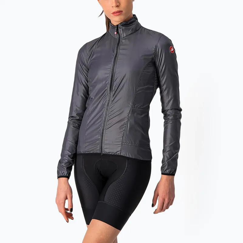 Dámská cyklistická bunda Castelli Aria Shell W dark gray Víkendová Akce