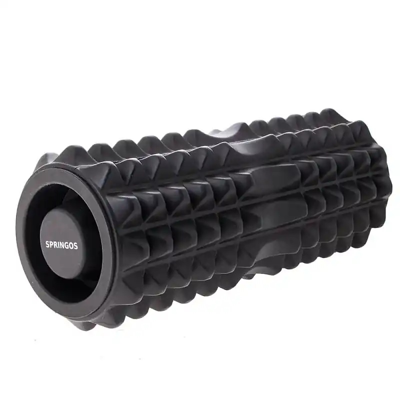 Masážní válec SPRINGOS SPIN ROLLER černý Víkendová Akce