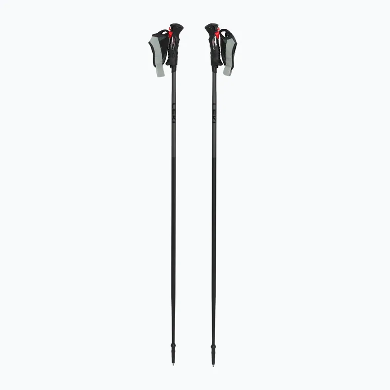 Časově Omezené Lyžařské hole LEKI Airfoil 3D black/dark anthracite