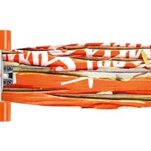 Longboard Street Surfing KICKTAIL 36” Damaged Orange Akce