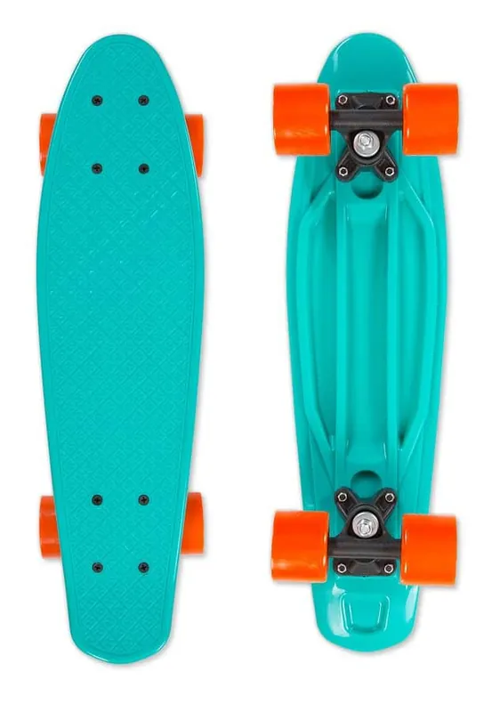 Finální Výprodej Skateboard FIZZ BOARD Blue Orange, modrý
