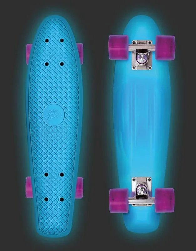 Skateboard Street Surfing BEACH BOARD Glow Blue Cenově Výhodný