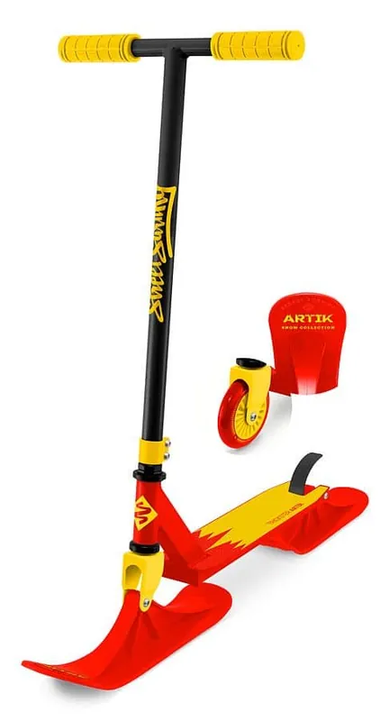 Koloběžka Street Surfing ARTIK TRICKSTER Red Yellow Combo Ihned K Objednání