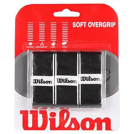 Nejprodávanější Soft Overgrip omotávka tl. 0,55 mm černá