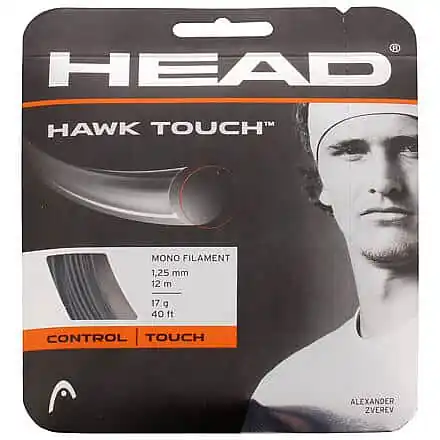 Značkový Hawk Touch tenisový výplet 12 m antracitová
