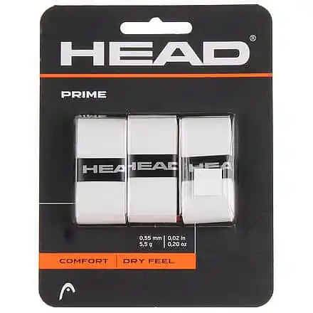 Akční Nabídka Prime 3 overgrip omotávka 0,55 mm bílá
