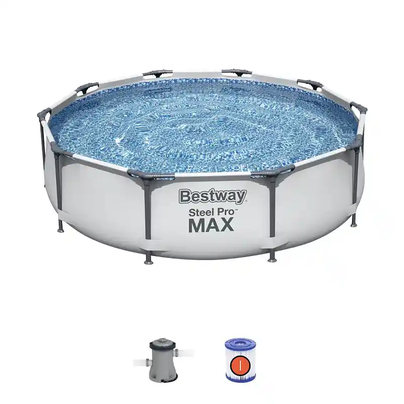 Bazén BESTWAY STEEL PRO MAX 305x76 cm + příslušenství 56408 Cenově Výhodný