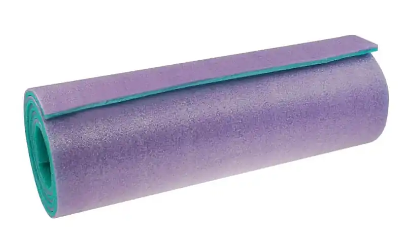 Cenová Bomba Karimatka dvouvrstvá CALTER® 8 180x50x0,8 cm, zeleno-fialová