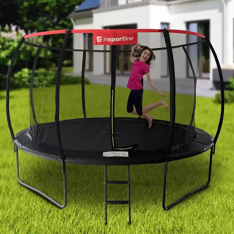 Trampolínový set inSPORTline Flea PRO 430 cm Akce