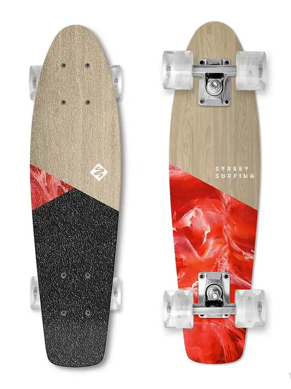 Skateboard Street Surfing BEACH BOARD WOOD Bloody Mary Vrácení Zdarma