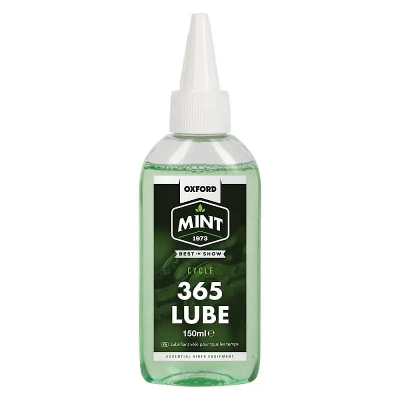 Mazivo na cyklo a moto řetězy do deště i sucha Mint 365 Lube 150 ml Akce