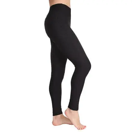 Yoga Booty dámské sportovní legíny černá Nejlepší Volba