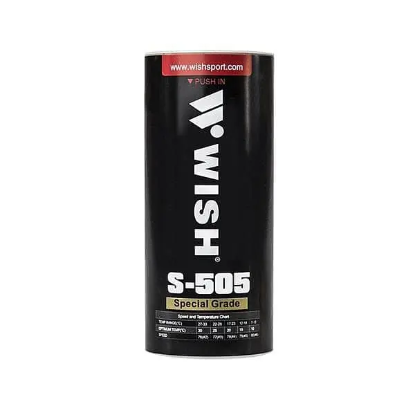 S505-03 BADMINTONOVÉ MÍČKY WISH 3 KS. Výprodej