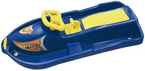 Nejlepší Cena Boby řiditelné SNOW FORMULE PLASTKON 93x43x21cm - modrá