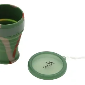 Časově Omezené Silikonový skládací kelímek ARMY 350ml