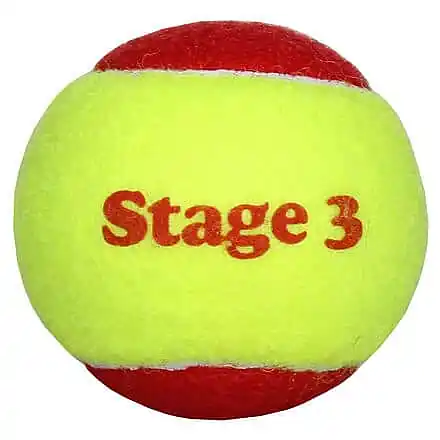 Stage 3 Red dětské tenisové míče Nová Kolekce