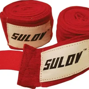 Box bandáž SULOV® bavlna 4m, 2ks, červená Nová Kolekce