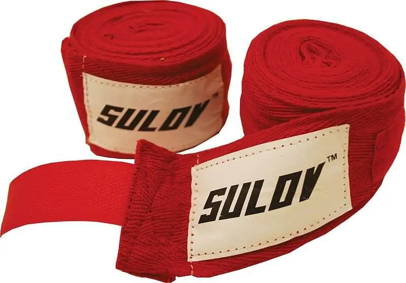 Box bandáž SULOV® bavlna 4m, 2ks, červená Nová Kolekce