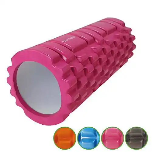 Masážní válec Foam Roller TUNTURI 33 cm / 13 cm růžový Bezpečná Platba