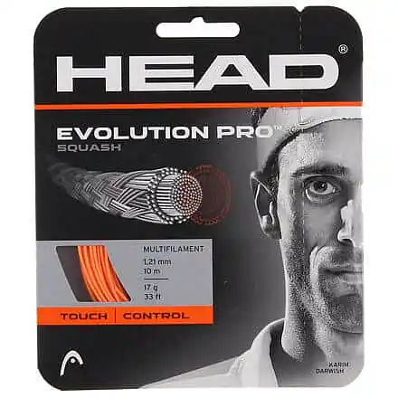 Evolution Pro squashový výplet 10 m oranžová Novinka