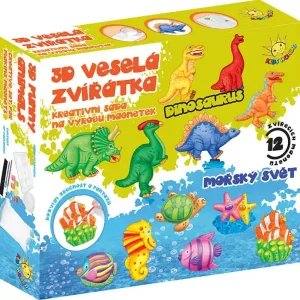 Dokud Zásoby Vydrží 3D veselá zvířátka, výroba magnetek