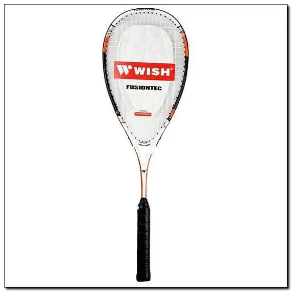 Autentický SQUASHOVÁ RAKETA WISH 9907 FUSION TEC ORANŽOVÁ