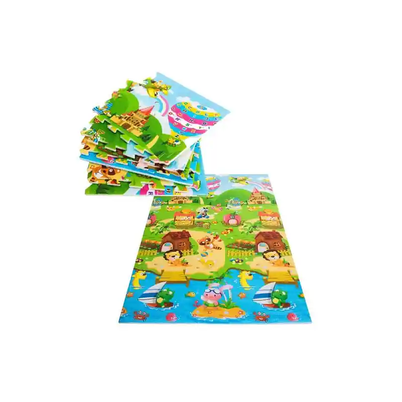 Hit Sezóny Pěnová podložka na hraní PUZZLE NA VÝLETĚ sada 6 ks